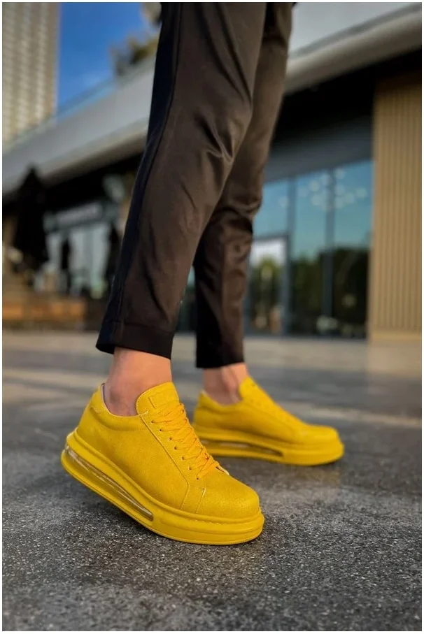 Erkek Fitness Ayakkabı Ayakkabı Bağcıklı Hareket Yürüyüş Esnek Spor görsel 4