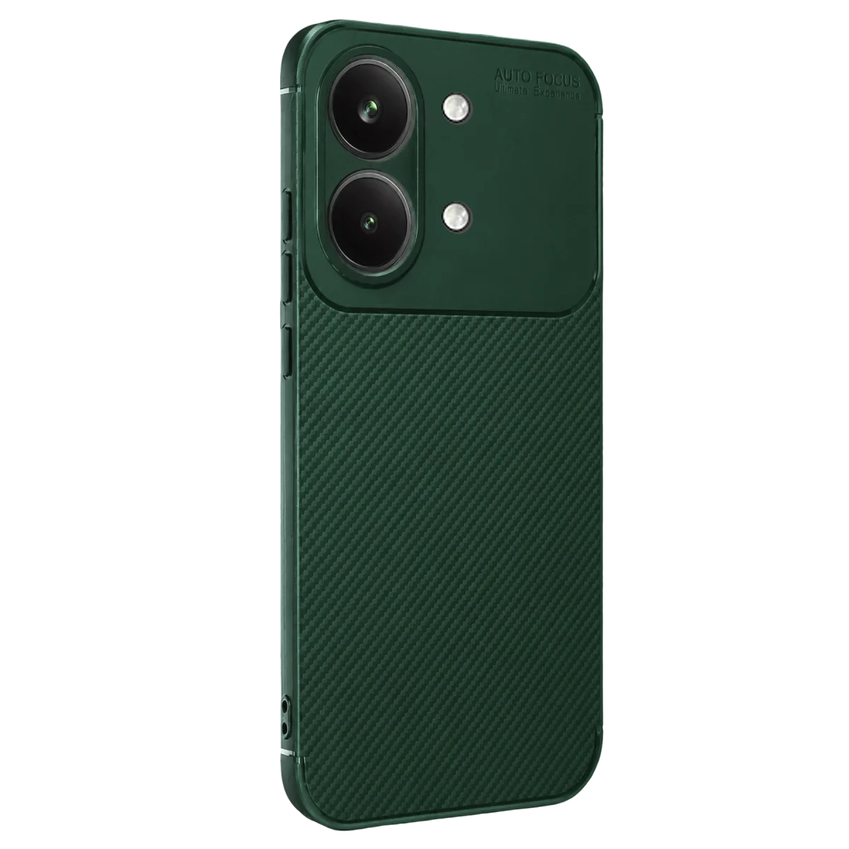 Xiaomi Poco X8 Pro Max Auto Focus Karbon Kapak - Koyu Yeşil