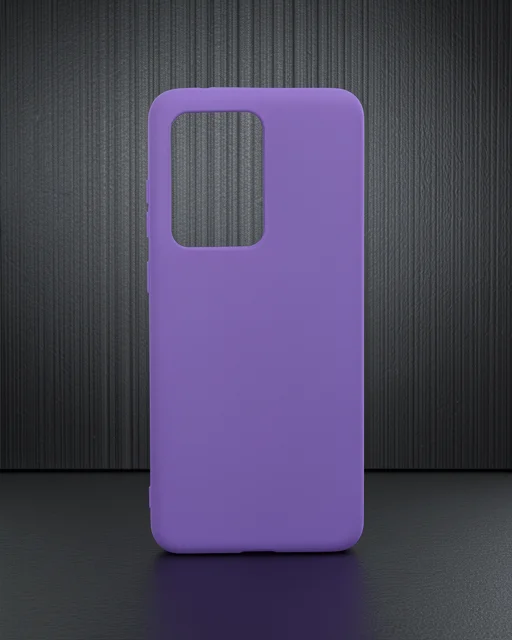 Samsung Galaxy S20 Ultra Kılıf Nano İçi Kadife Silikon - Mor
