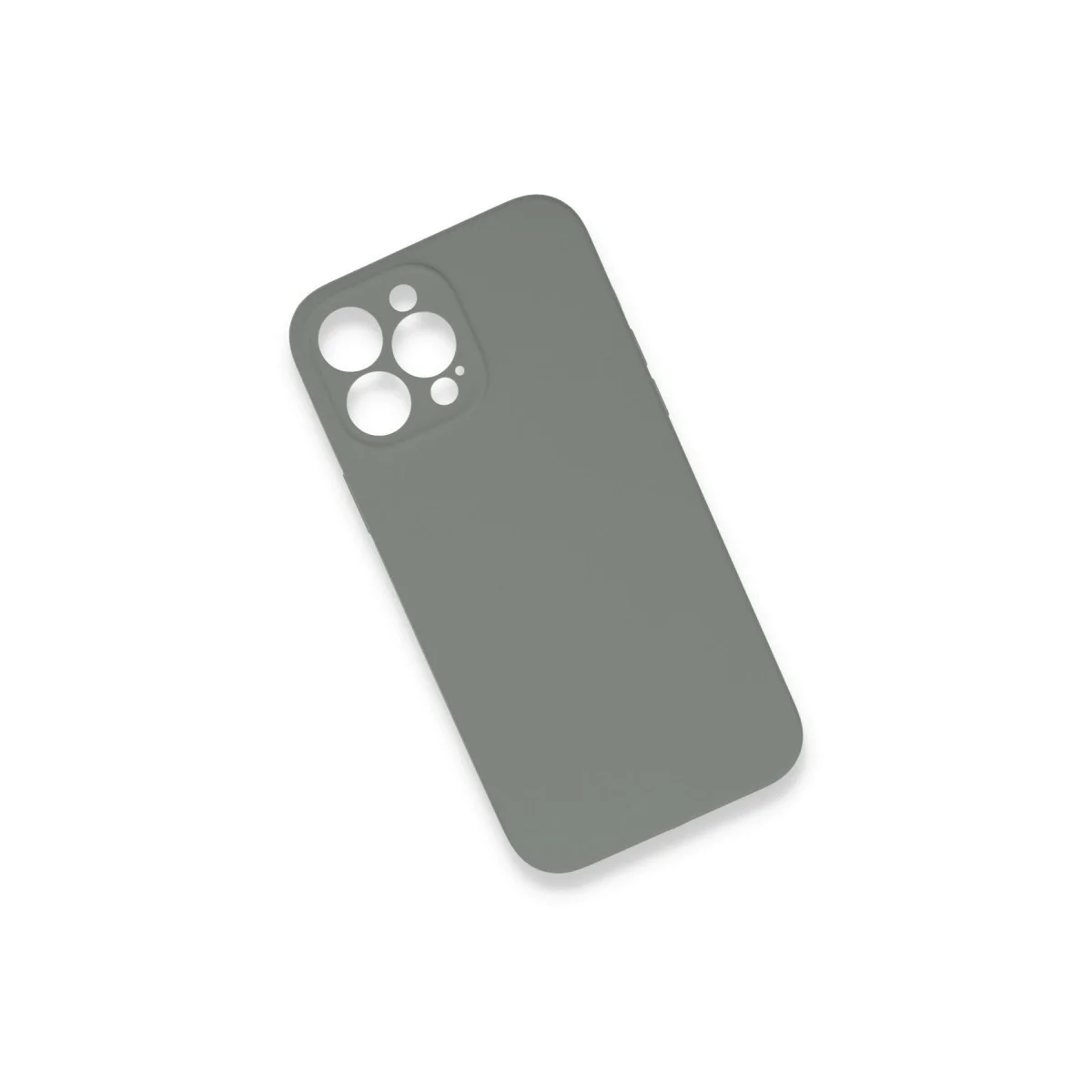 Apple İphone 13 Pro Max Kılıf Lansman Legant Silikon - Gri görsel 2
