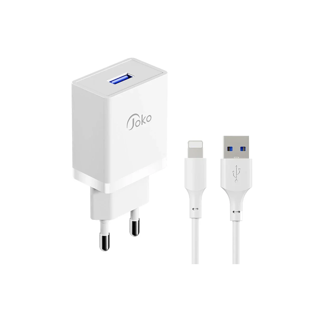 Joko JK77 12W + PX17 1M 2.4A Usb to Lightning Kablolu PD Şarj Cihazı