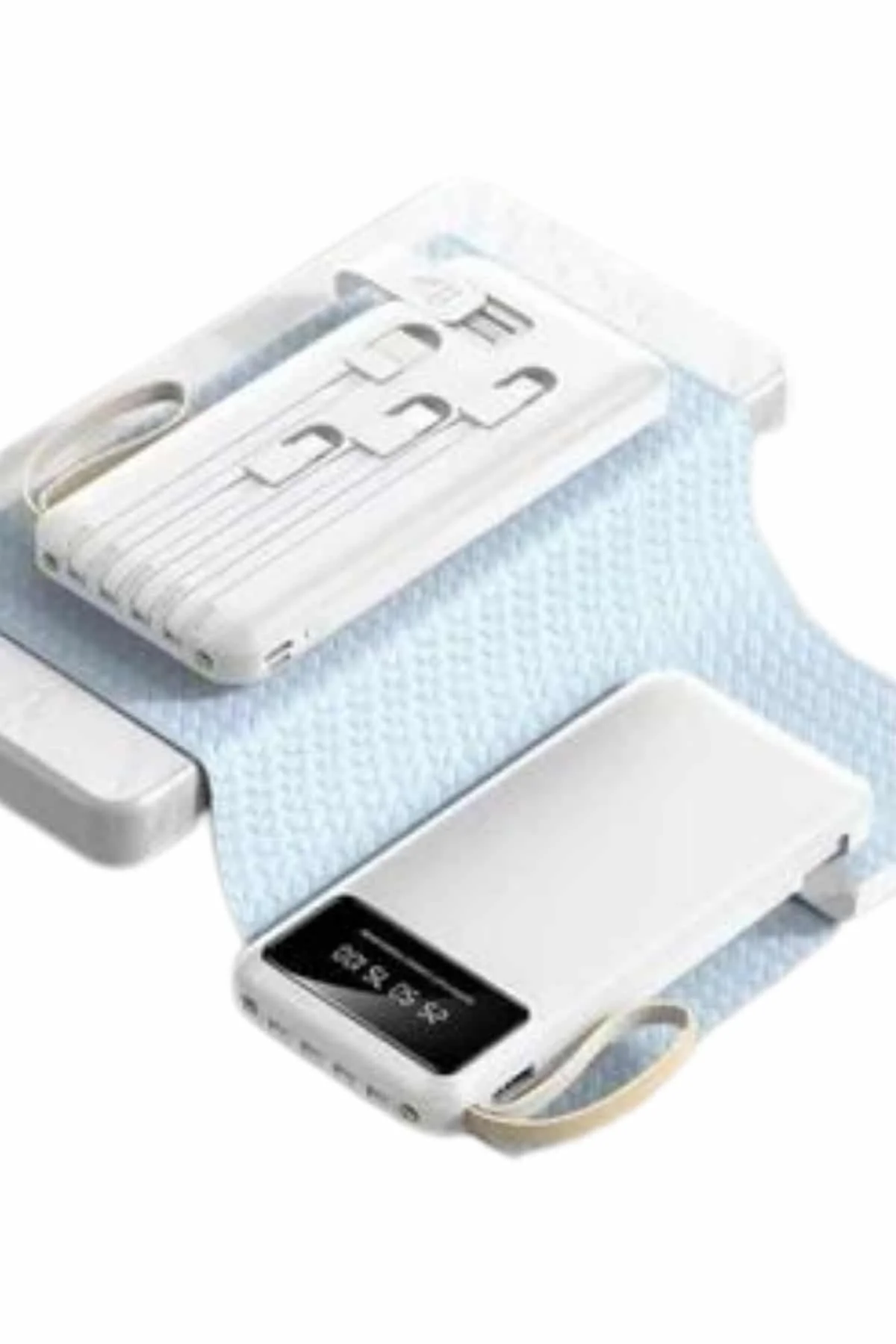 Powerbank Şarj Cihazı 4 Çıkışlı 20.000 MAH Powerbank Taşınabilir Çoklu Giriş görsel 4