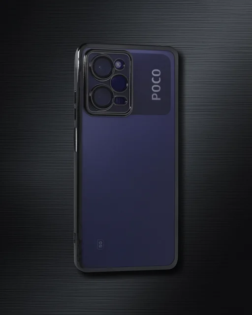 Xiaomi Poco X5 Pro 5g Kılıf Razer Lensli Silikon - Siyah