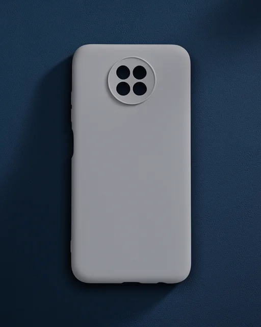 Xiaomi Redmi Note 9 5g Kılıf Nano İçi Kadife Silikon - Bej