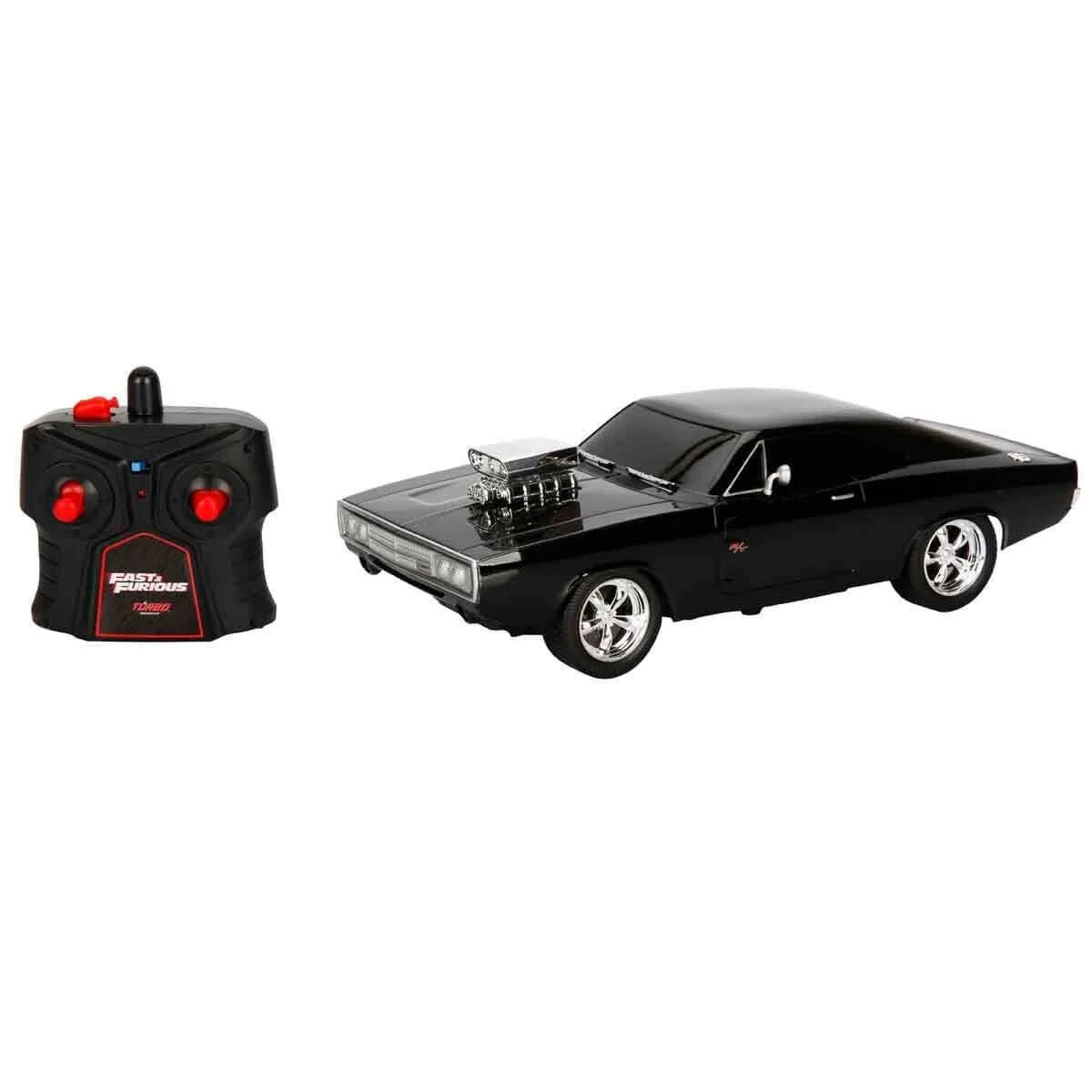 6492 1:16 Fast & Furious Dom’s Dodge Charger R/T USB Şarjlı Uzaktan Kumandalı Araba görsel 2
