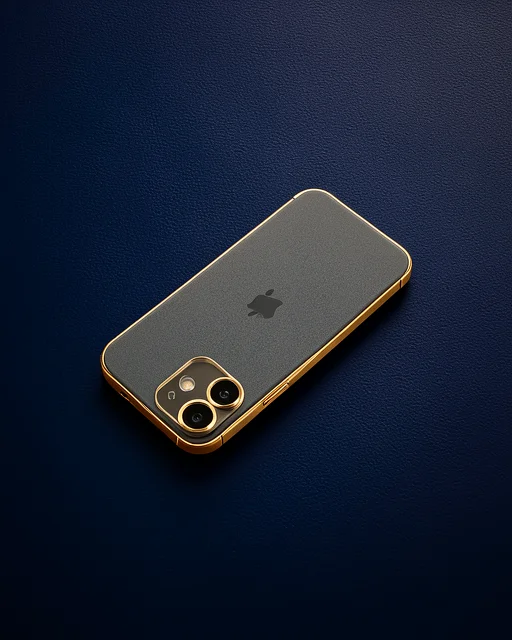 Apple İphone 12 Metal Kamera Lens Koruma Cam - Gold