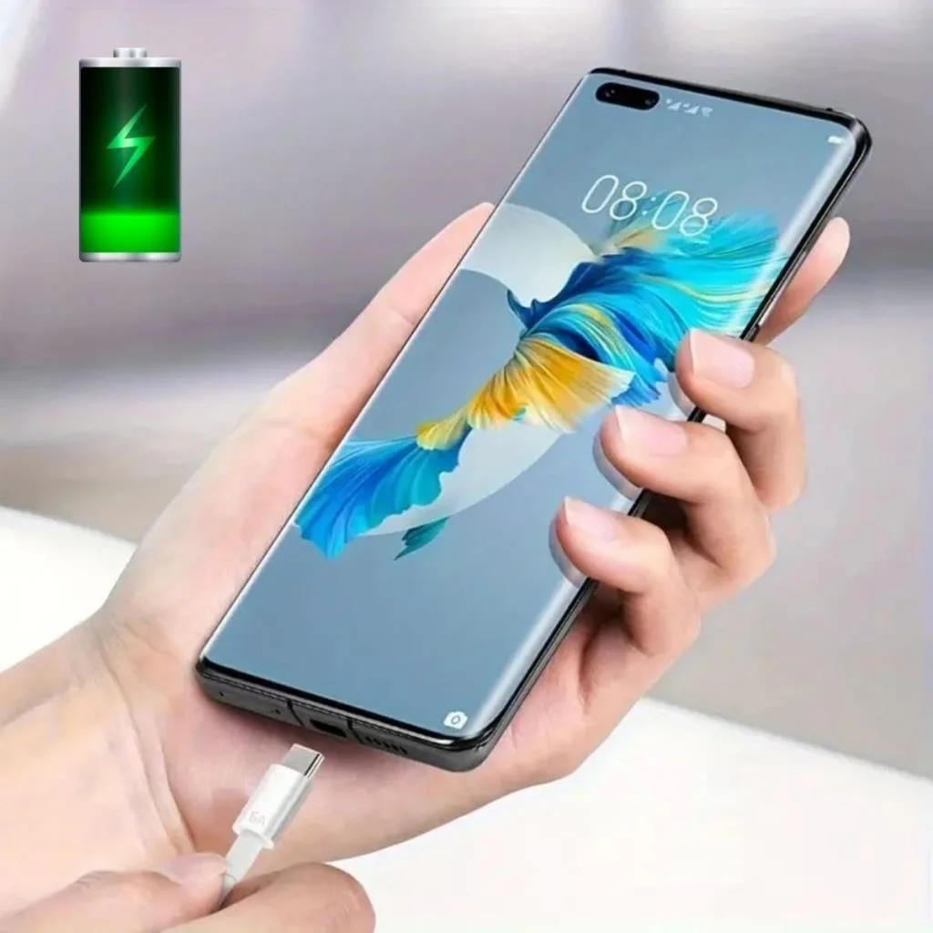 120W USB Hızlı Type C Uçlu Kablolu Şarj Aleti görsel 4
