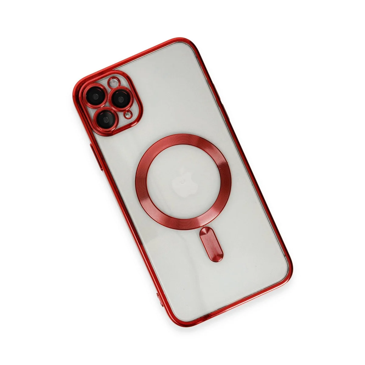 Apple İphone 11 Pro Max Kılıf Kross Magneticsafe Kapak - Kırmızı görsel 3