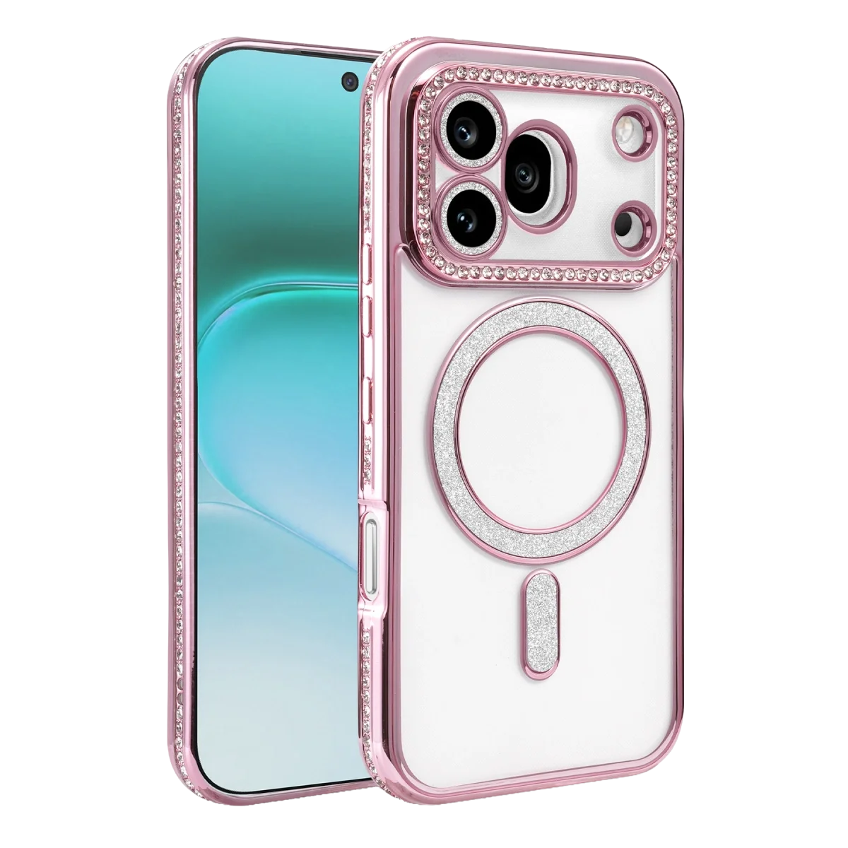 Huawei Honor 600 Pro Joke Simli Magneticsafe Kılıf - Pembe