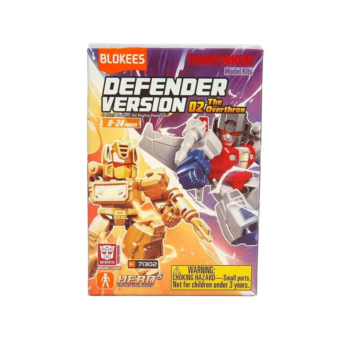 71302 Sun-blo-figür Transformers Defender Versiyon 02 Trns 12D görsel 6