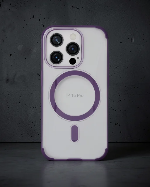 Joko Apple İphone 15 Pro Hilton Magsafe Kapak - Derin Mor