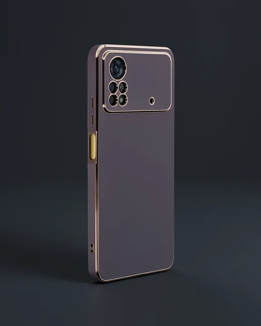 Xiaomi Poco X4 Pro 5g Kılıf Volet Silikon - Mor