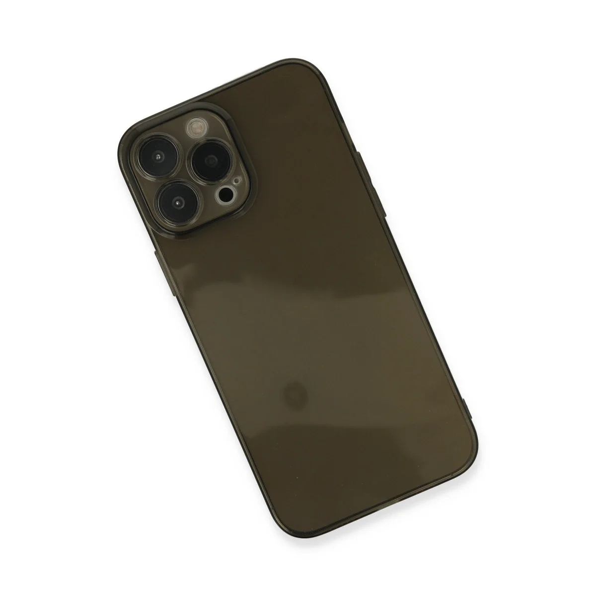 Apple İphone 13 Pro Kılıf Fly Lens Silikon - Siyah görsel 3