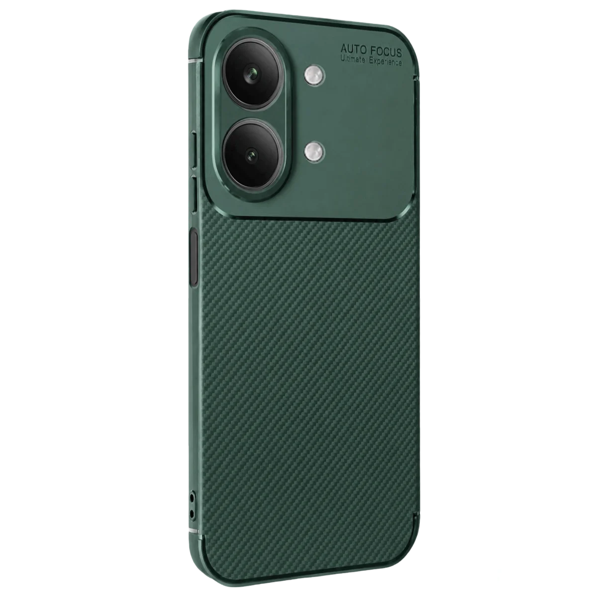 Vivo Y05 Auto Focus Karbon Kapak - Yeşil