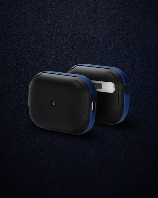 Apple Airpods Pro 2 (2.nesil) Mo-a8 Armor Kılıf - Lacivert