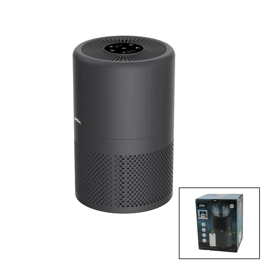 Hava Temizleme Cihazı 3 Kademe Filtreleme Otomatik Fan Uv Aydınlatma Sessiz Uyku Mod Wifi Uzaktan Kontrol SAP-5508