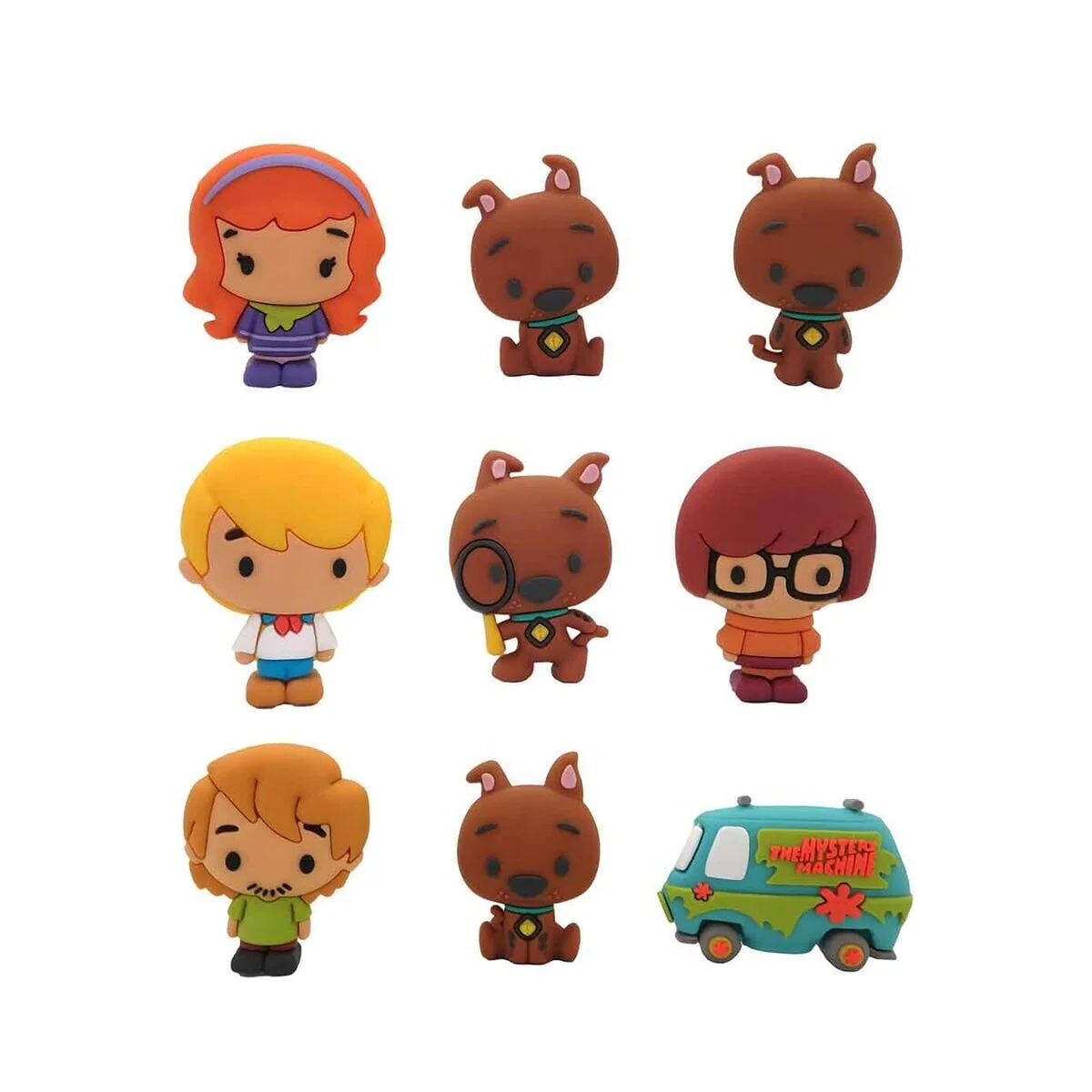 20302 SUN-ITG-CLT-3D Figür Scooby Doo Buddıes Sürpriz Paket Scoo 36D görsel 5