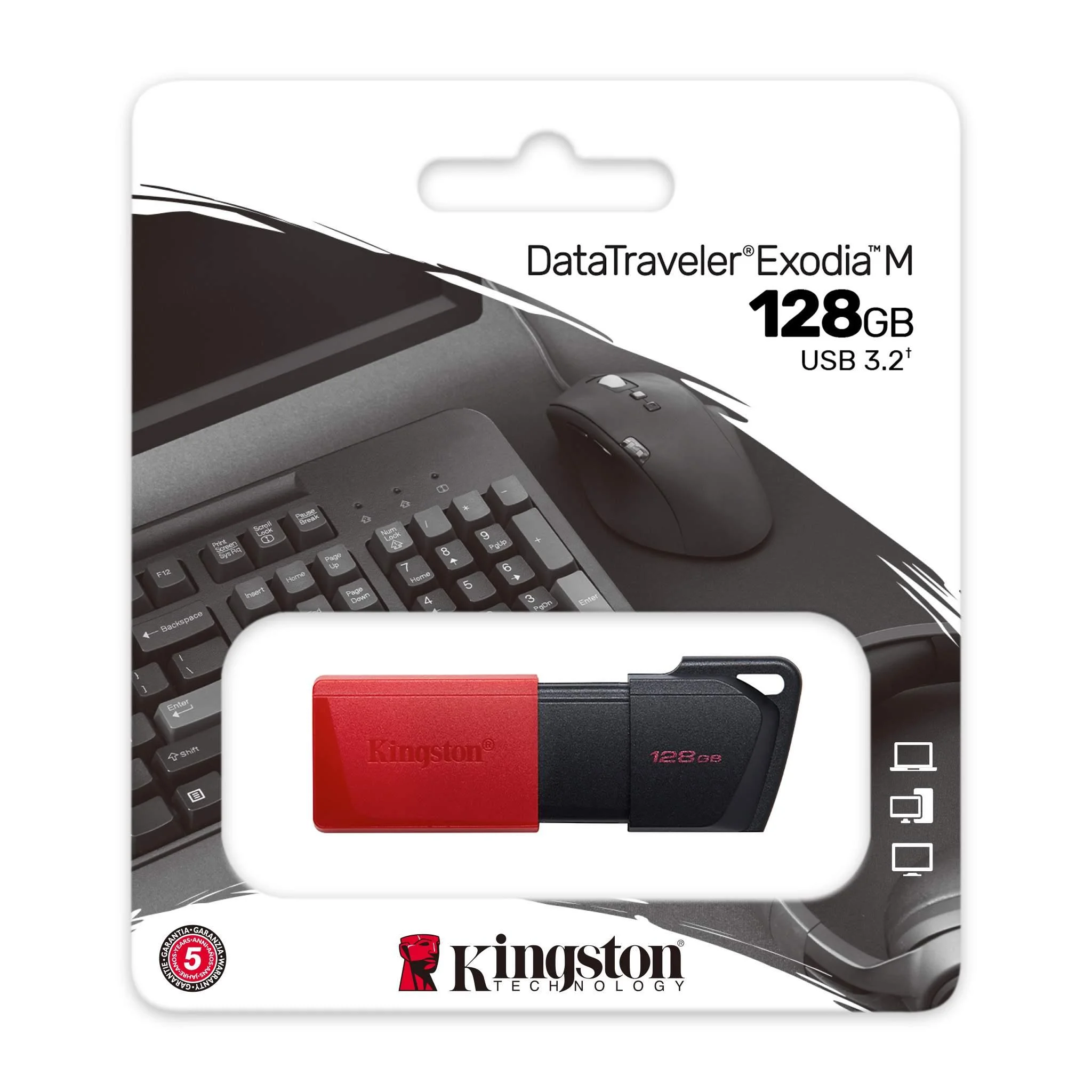 128 Gb Exodıa M Usb Bellek 3.2 Dt DTXM/128GB görsel 2