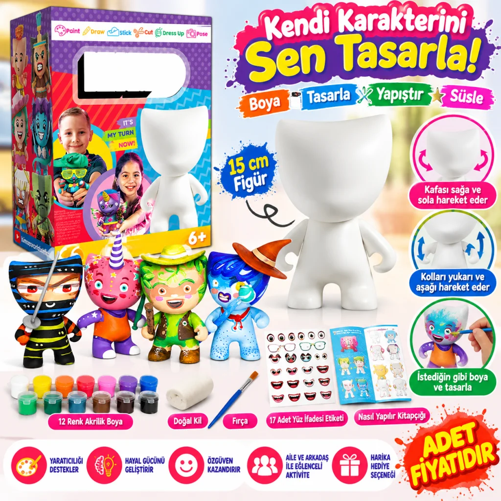 Sürpriz Figür Tasarım Seti (adet fiyatıdır)