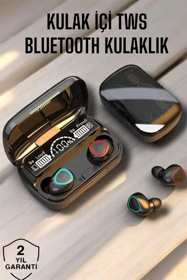 Bluetooth Bağlantılı Suya Dayanıklı, Uzun Pil Ömürlü Kablosuz Kulaklık görsel 2