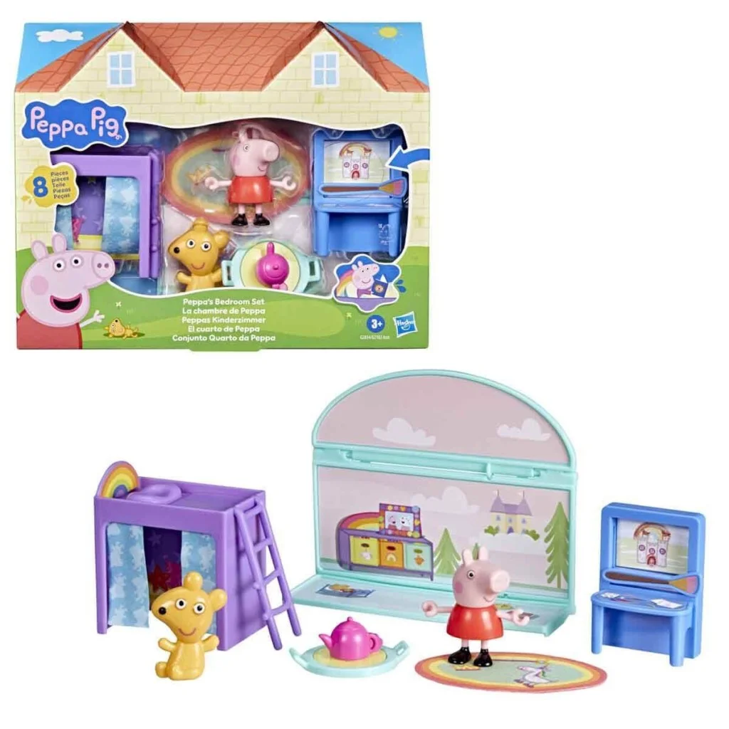HAS-G2182 Peppa Pig Oda Aksesuar Seti