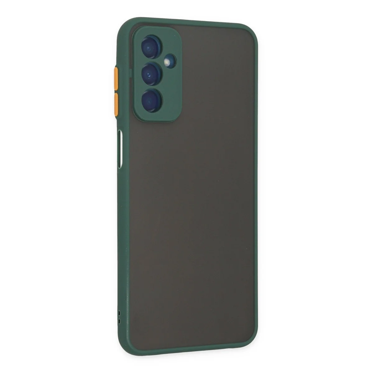Samsung Galaxy M13 Kılıf Montreal Silikon Kapak - Yeşil görsel 3