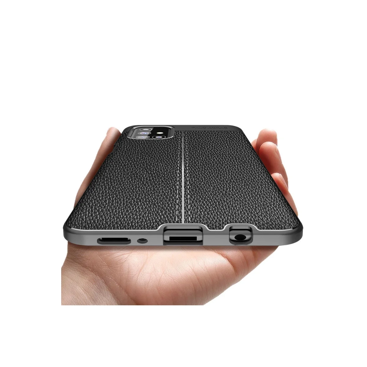 Samsung Galaxy M31s Kılıf Auto Focus Kapak - Kırmızı görsel 5