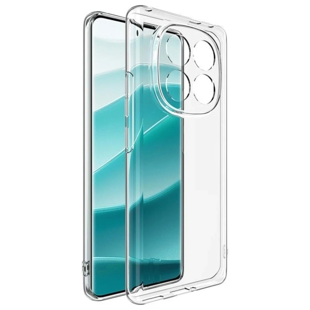 Xiaomi Redmi Note 14 Pro Plus Kılıf Lüx Şeffaf Silikon