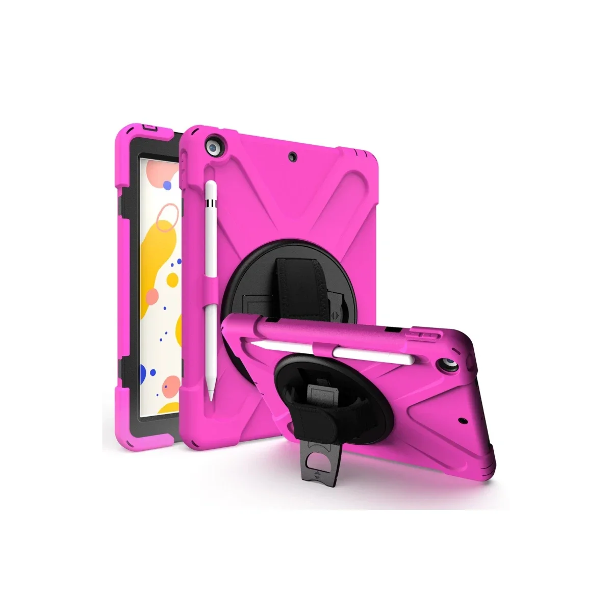 Apple iPad 5 Air 9.7 Kılıf Amazing Tablet Kapak - Pembe