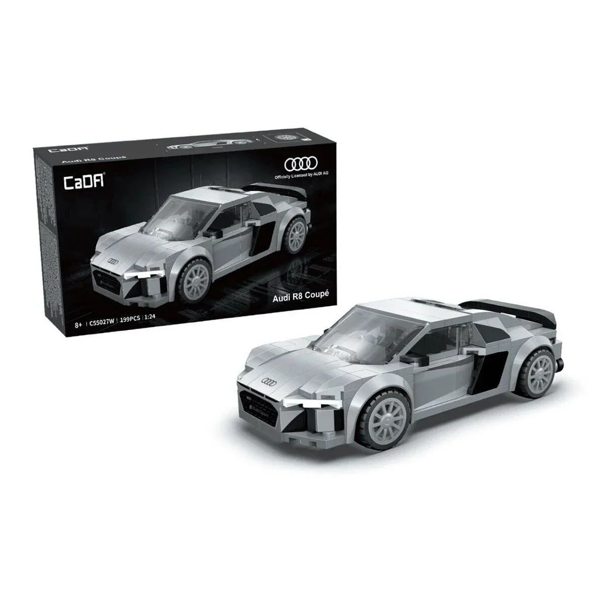 C55027W Cada Audi R8 199 Parça Block Oyuncak