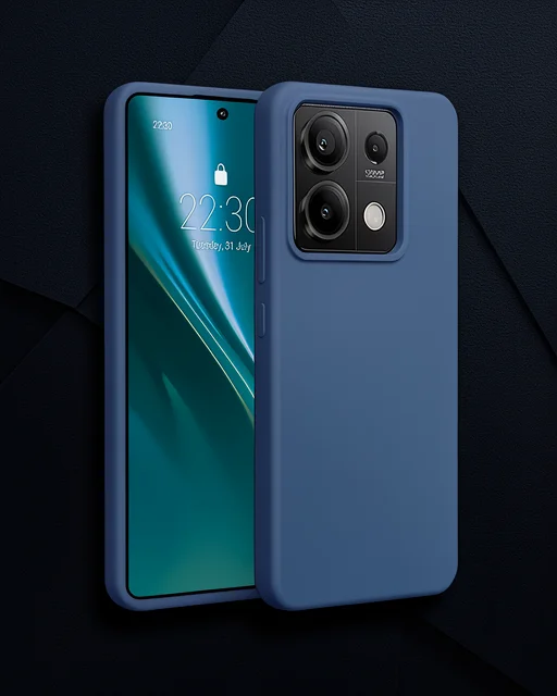 Xiaomi Redmi Note 13 Pro 5g Kılıf First Silikon - Lacivert
