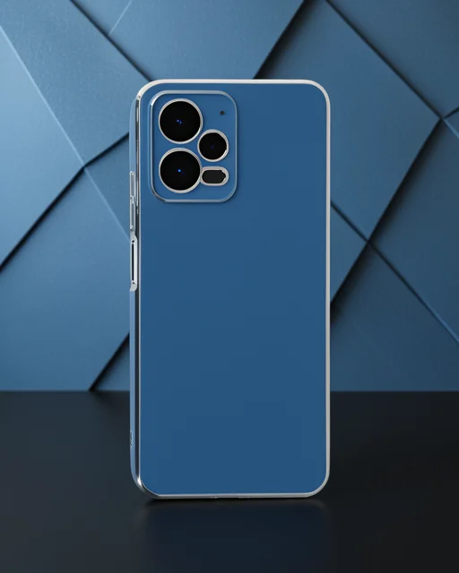 Xiaomi Poco X5 5g Kılıf Volet Silikon - Mavi