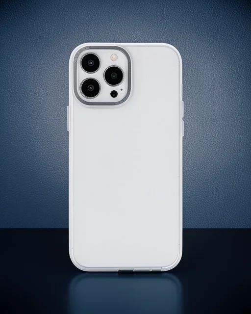 Apple İphone 13 Pro Max Kılıf Modos Metal Kapak - Şeffaf