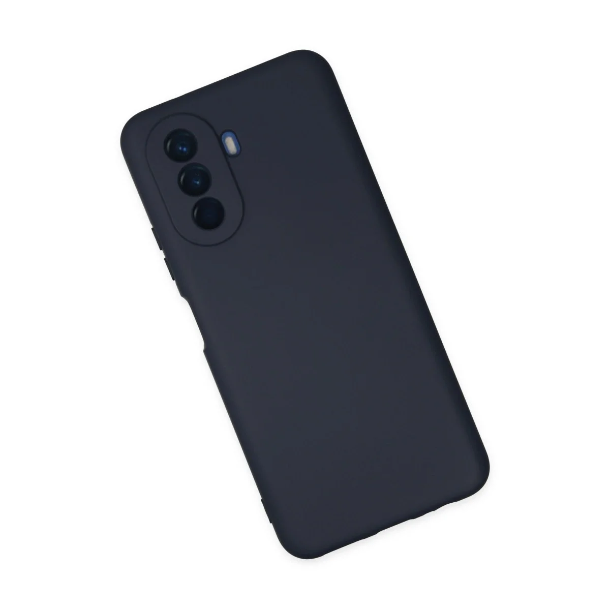 Huawei Nova Y70 Kılıf Nano İçi Kadife Silikon - Lacivert görsel 3