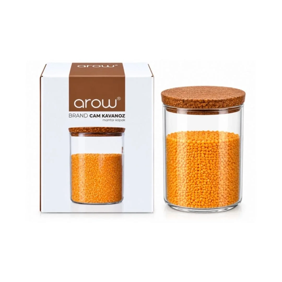 Küçük Cam Kavanoz 800 ml görsel 2