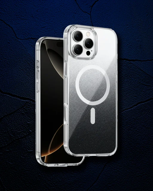 Onegif Apple İphone 16 Pro Max Sora Simli Magsafe Kapak - Siyah
