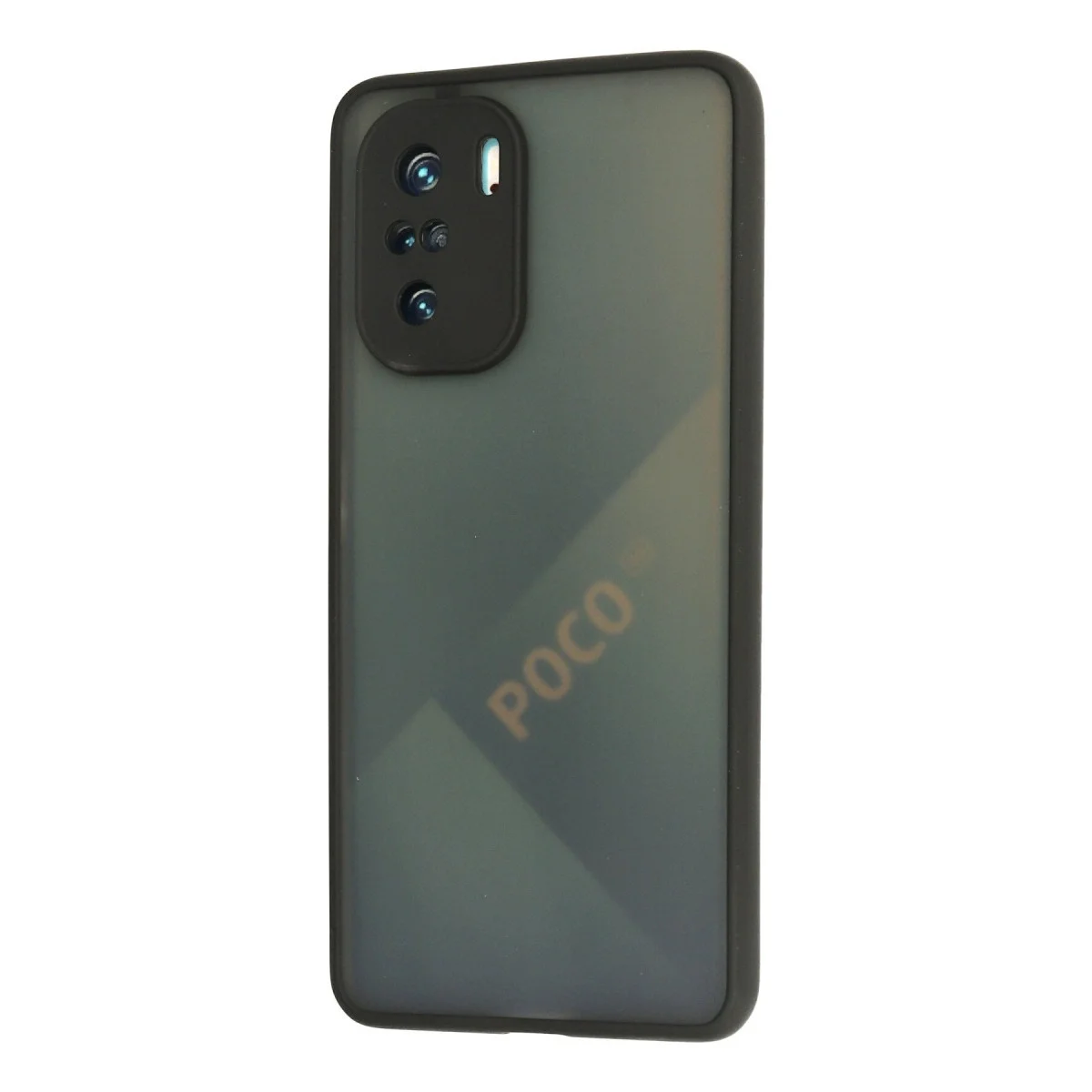 Xiaomi Poco F3 Kılıf Montreal Silikon Kapak - Siyah görsel 2