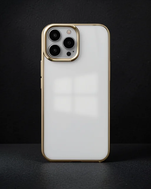 Apple İphone 14 Pro Kılıf Element Silikon - Gold