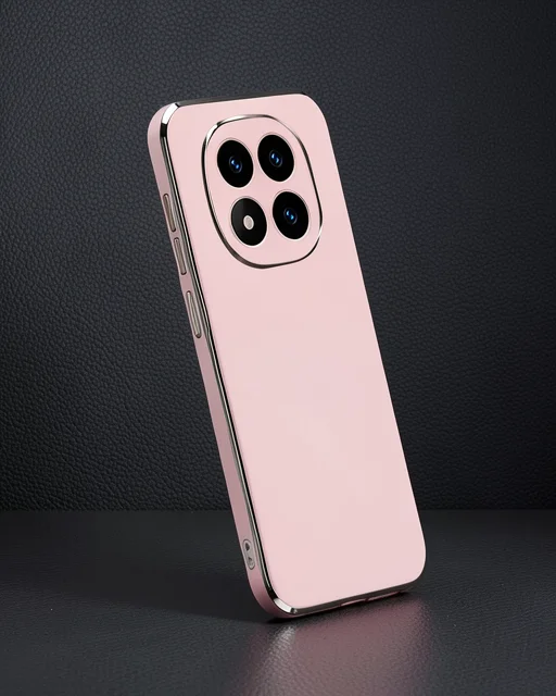 Xiaomi Redmi Note 14 Pro 5g Kılıf Volet Silikon - Pembe