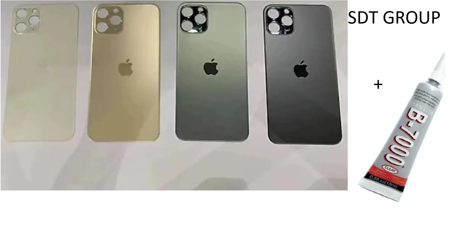 iPhone 11 PRO Arka Batarya Pil Kapağı UZAY GRİSİ ( görsel 3