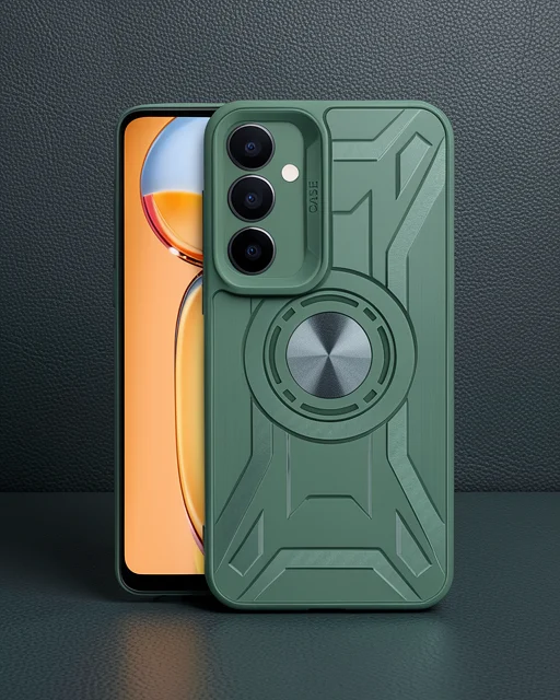 Samsung Galaxy A05s Kılıf Lincoln Silikon - Koyu Yeşil