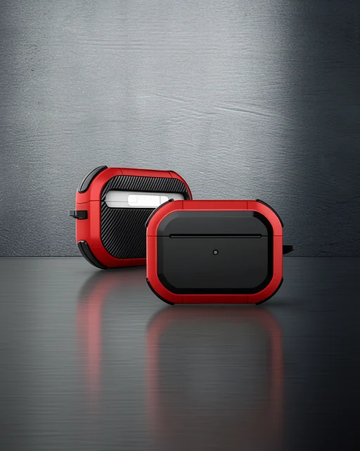 Apple Airpods Pro 2 (2.nesil) Tank Kılıf - Kırmızı