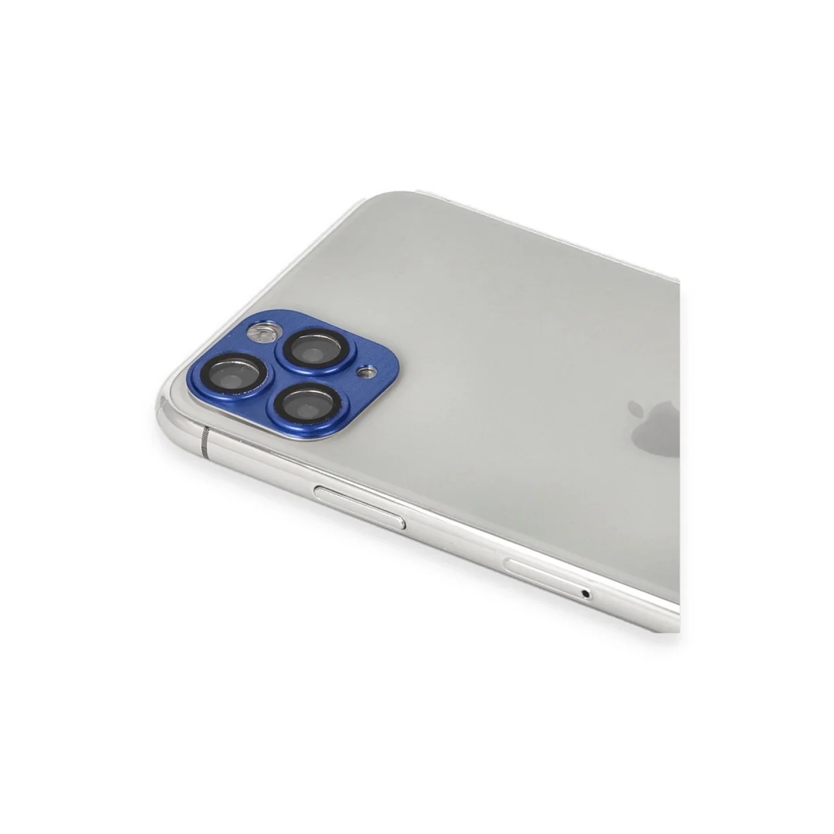 Apple İphone 11 Pro Max Pers Alünyum Kamera Lens - Lacivert görsel 3