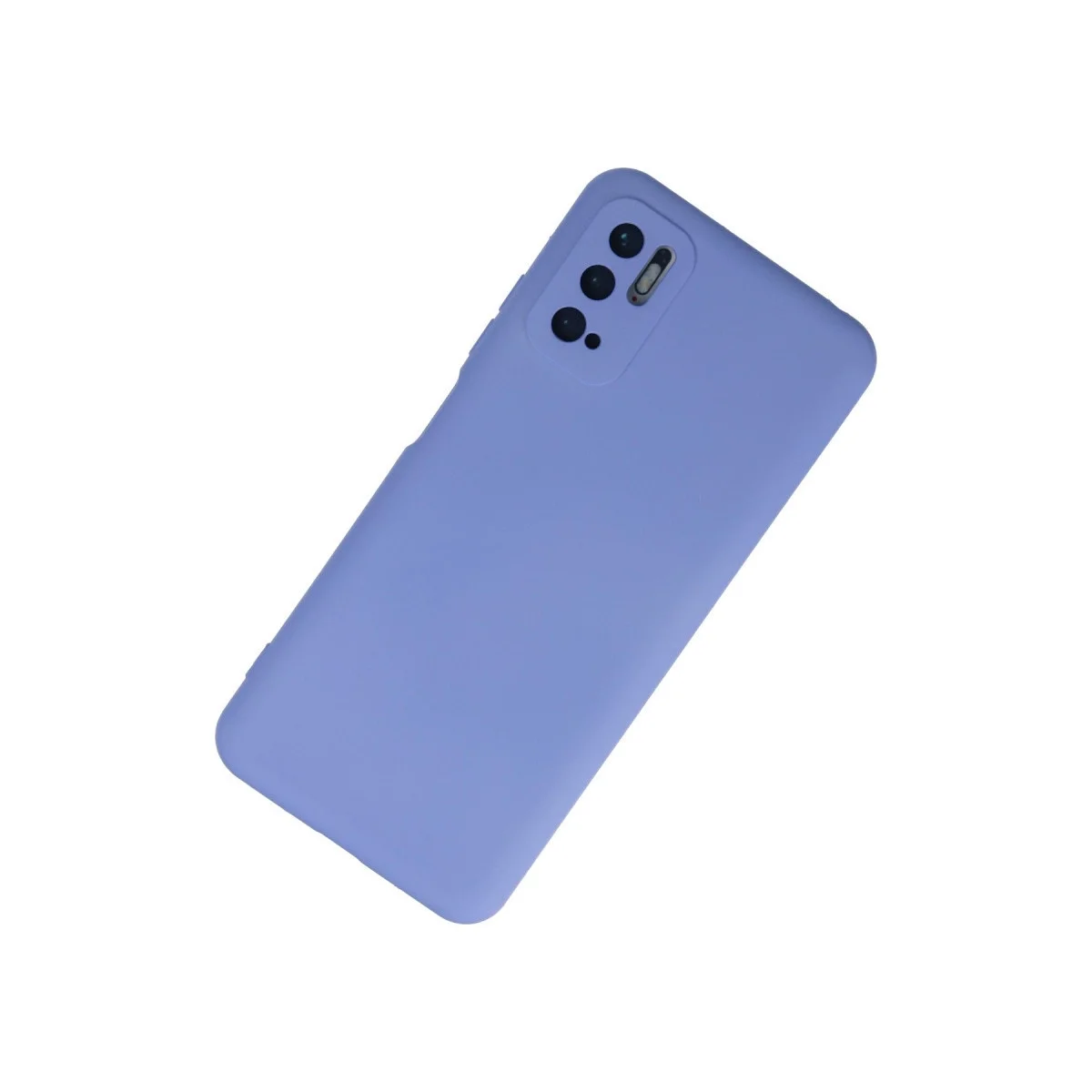 Xiaomi Redmi Note 10 5g Kılıf Nano İçi Kadife Silikon - Lila görsel 2
