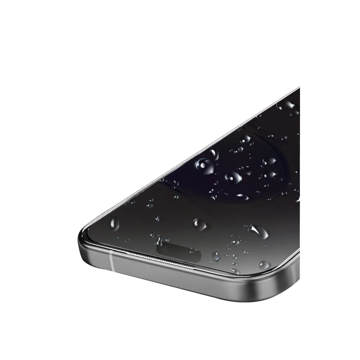 Apple iPhone 14 Pro Max Bilvis 5in1 5D Magic Hayalet Cam Ekran Koruyucu - Siyah görsel 7