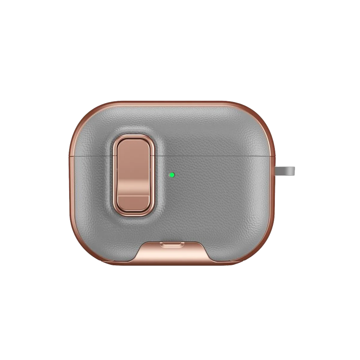 Apple Airpods Pro 3 (3.nesil) Rova Deri Kılıf - Rose Gold