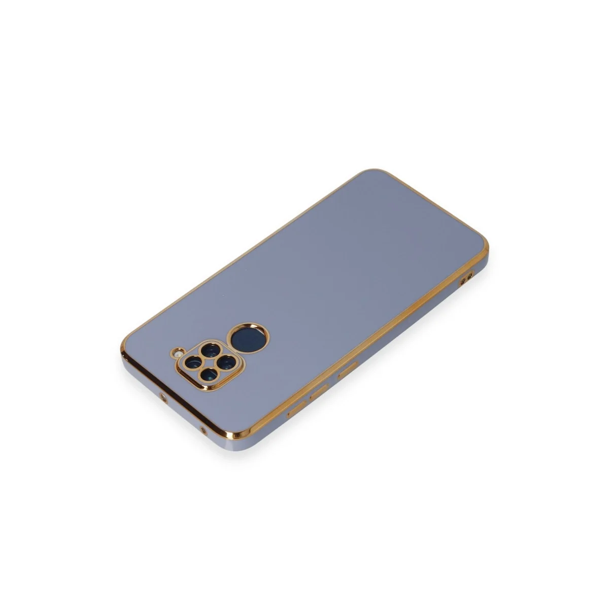 Xiaomi Redmi Note 9 Kılıf Volet Silikon - Mavi görsel 3