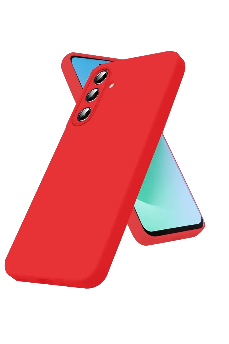 Samsung Galaxy A27 5G First Silikon - Kırmızı