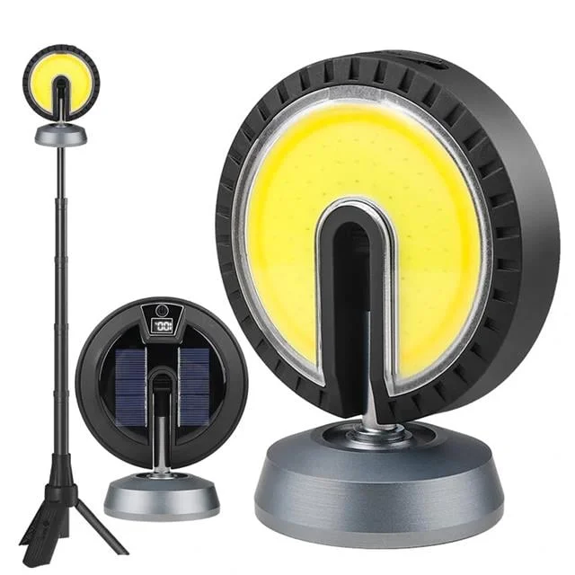PM-24564 25 Watt USB - Type-C Girişli Cob Ledli Tek Yönlü 180 Derece Solar Çalışma Lambası