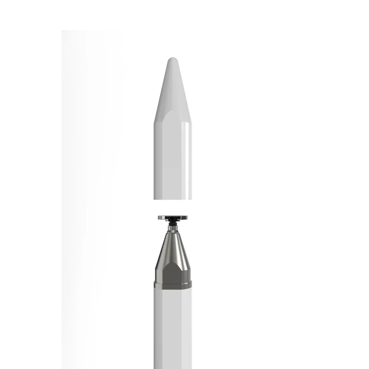 Dokunmatik Stylus Kalem Pen 1101 - Beyaz görsel 3